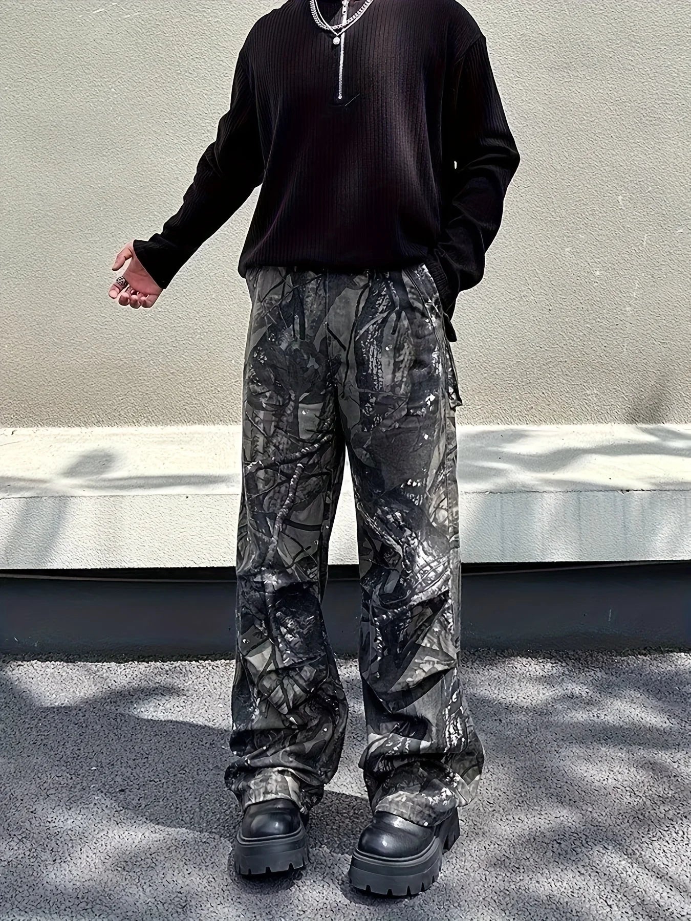 Camouflage Loose Pants
